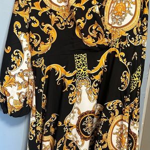 Dress paisley print size 18